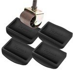 Yupeak Furniture Stopper Caster Cups - 4 Pack