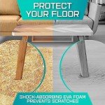 Walnut Marble Interlocking Foam Floor Tiles, 12 Pack