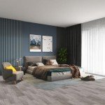 Peel and Stick Waterproof Vinyl Floor Tiles, 36 Pack