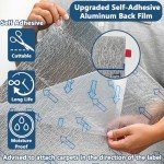 Dark Blue Peel and Stick Carpet Tiles, 10-Pack