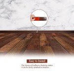 10Ft Self-Adhesive Vinyl Floor Transition Strip - Coffee