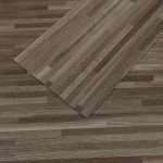Taupe Brown Waterproof Peel and Stick Vinyl Planks