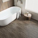 Taupe Brown Waterproof Peel and Stick Vinyl Planks