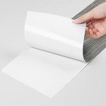 Livelynine 6x36 Grey Peel and Stick Vinyl Planks