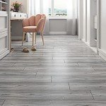 Livelynine 6x36 Grey Peel and Stick Vinyl Planks