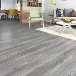 Livelynine 6x36 Grey Peel and Stick Vinyl Planks