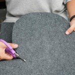 Peel and Stick Light Grey Carpet Tiles - 10 Pack