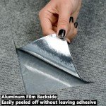Peel and Stick Light Grey Carpet Tiles - 10 Pack