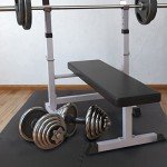 EVA Foam Mat Tiles 12-Pack for Floors (Black)