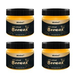 Milisten 4PC Beeswax Wood Polish for Furniture