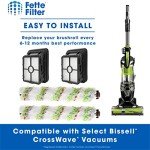 BISSELL CrossWave Pet Brush Roll & HEPA Filters