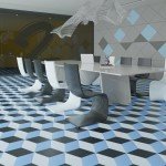 30-Pack Hexagon Peel and Stick Vinyl Floor Tiles