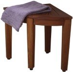 AquaTeak 15.5" Kai Teak Shower Bench & Care Kit