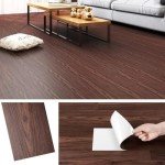 Livelynine Cherry Wood Peel and Stick Vinyl Planks