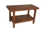 AquaTeak Teak Shower Bench with Care Set 76.2 cm