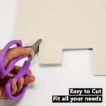 Peel and Stick Carpet Tiles - 12” x 12” White