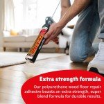 Fix-A-Floor Polyurethane Flooring Repair Adhesive, 12 Pack