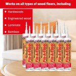 Fix-A-Floor Polyurethane Flooring Repair Adhesive, 12 Pack