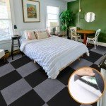 20 Pack Peel and Stick Carpet Tiles 24"x24