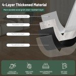 Peel and Stick Waterproof Vinyl Flooring Planks - 34 Pack