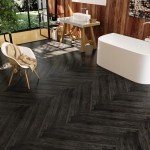 Ebony Oak Peel and Stick Vinyl Plank Flooring