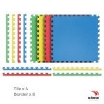 Norsk Reversible Kids Puzzle Play Mats – 12 Tiles