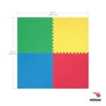 Norsk Reversible Kids Puzzle Play Mats – 12 Tiles