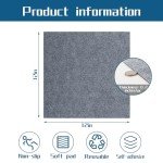 Self-Adhesive Carpet Tiles - Peel and Stick 20 Pack