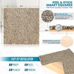 Eclipse Peel and Stick Carpet Tiles - Sunset