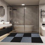 Self-Adhesive Peel and Stick Carpet Tiles - 10 Pack