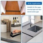 Black Self-Adhesive Transition Strip for Laminate Floors