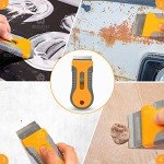 2-Pack Retractable Razor Blade Scraper with Blades