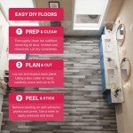 Lucida Surfaces Peel and Stick Vinyl Flooring Tiles