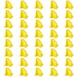 40PCS Yellow Flooring Spacers for Hardwood & Laminate