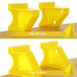 40PCS Yellow Flooring Spacers for Hardwood & Laminate