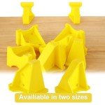 40PCS Yellow Flooring Spacers for Hardwood & Laminate