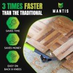 Mantis Large Ergonomic Pry Bar for Quick Removal