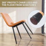 Silicone Chair Leg Floor Protectors - 24 Pack