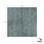 NÖRSK Reversible Faux Wood Foam Floor Tiles 4-Pack