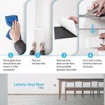 White-Washed Peel and Stick Vinyl Floor Tiles 12-Pack