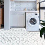 Peel & Stick Vinyl Floor Tiles - Light Green 10 Pack