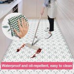 Peel & Stick Vinyl Floor Tiles - Light Green 10 Pack