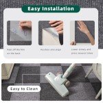 Self-Adhesive Carpet Tiles 30.5cm Dark Gray (20 Pack)