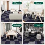 Self-Adhesive Carpet Tiles 30.5cm Dark Gray (20 Pack)