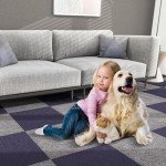 Self-Adhesive Carpet Tiles 30.5cm Dark Gray (20 Pack)