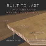 Napa Valley Hickory Engineered Hardwood Flooring, 74.8" Length