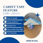 Double Sided Carpet Tape - 2" x 25 Yards