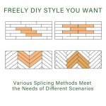 Vinyl Peel and Stick Floor Tiles - 12-Pack