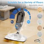 Powerful Handheld Steam Mop with 11 Accessories