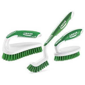 Libman Scrub Brush Kit - Durable Brushes for Cleaning